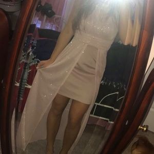 Pink High Low Dress
